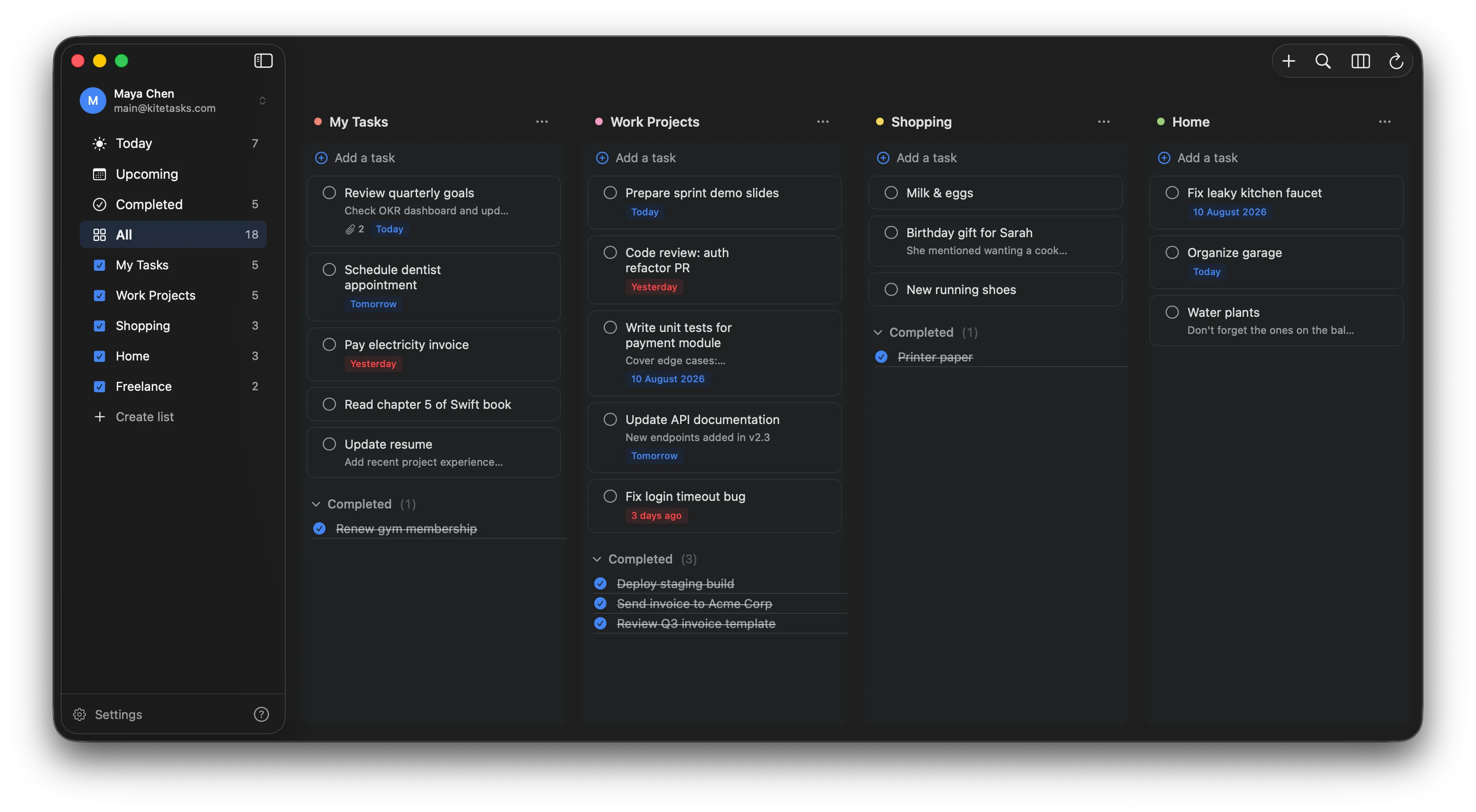 How to Use Google Tasks on Desktop (PWA or Mac App) | KiteTasks